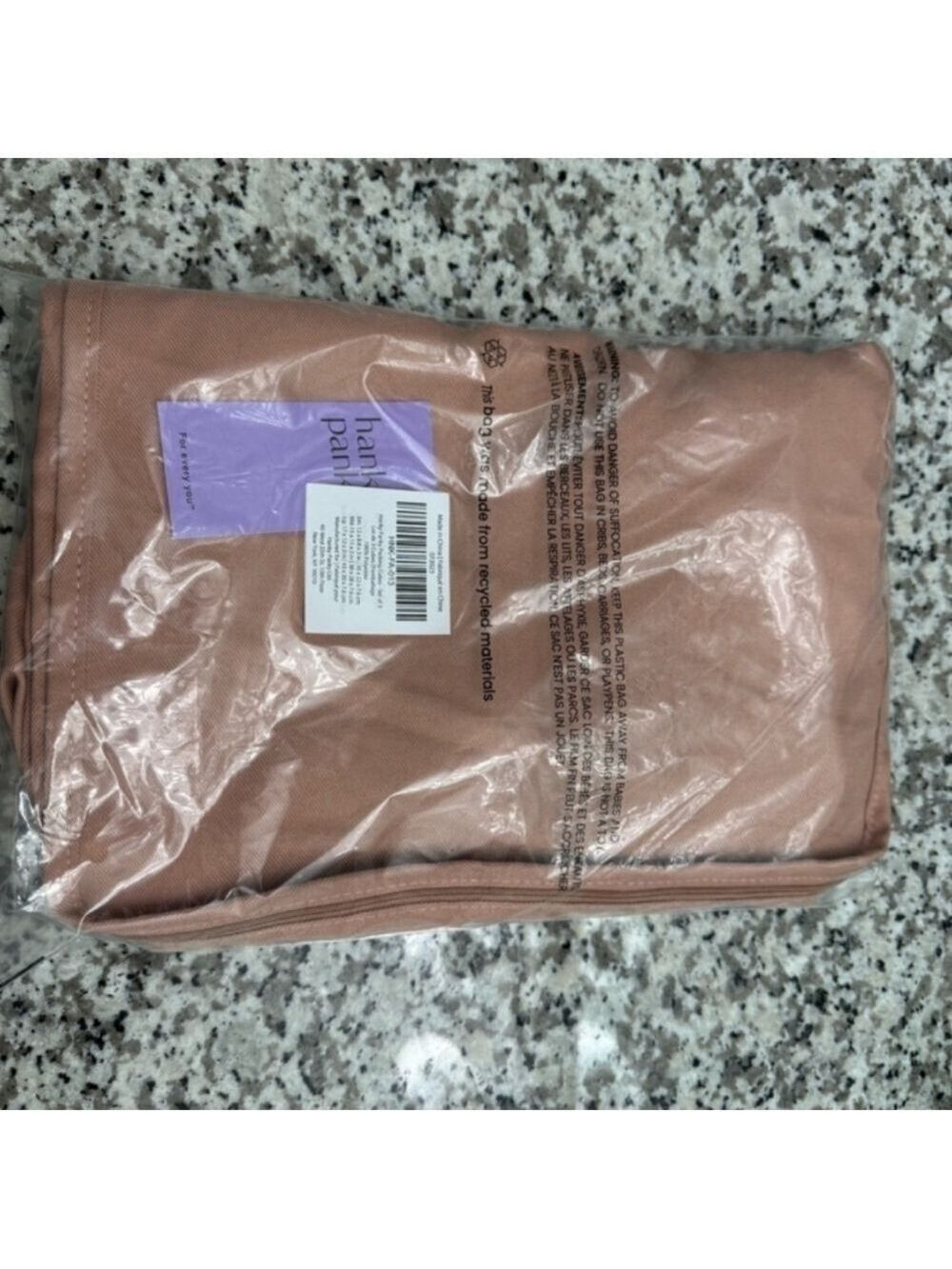 HANKY PANKY Pink Mauve 3 Piece Packing Cubes NWT Luggage Packing Bags - Picture 6 of 7